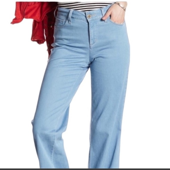 NYDJ Womens Claire Denim Trousers Size 24W(W-7) - Picture 2 of 10